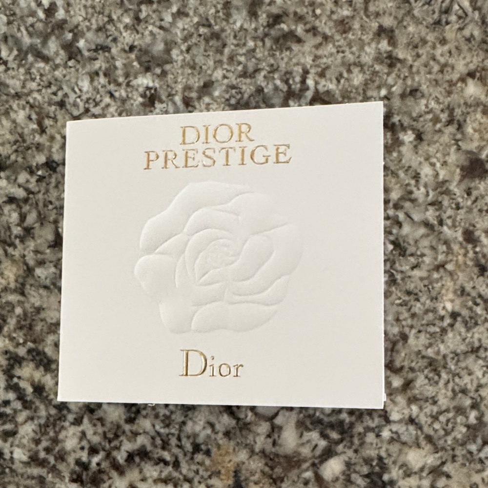 Dior Prestige La Micro-Huile De Rose Advanced Serum, Sample 1ml x 2 -Sealed, New
